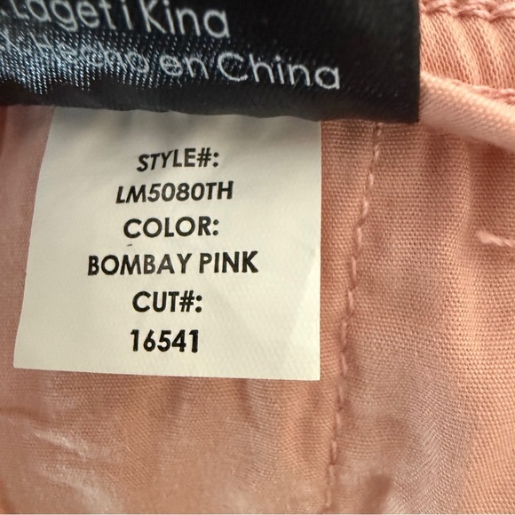 NWT LIVERPOOL Los Angeles Bombay Pink Cropped Pants Size 6/28 - Picture 14 of 14